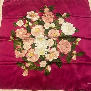 Authentic Chanel Silk Scarf